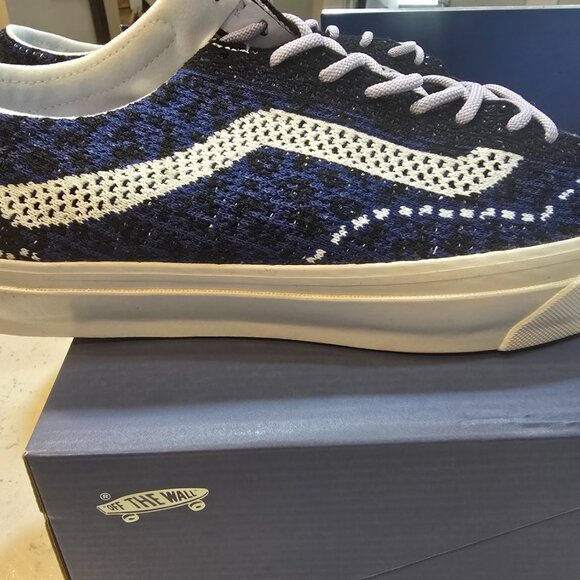 Vans Old Skool 36 LX Premium Skateboarding VN000EFKBX9 Cheetah Navy MENS 10 NEW - Picture 7 of 11